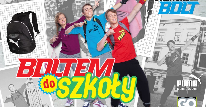 Boltem do szkoły – wspólny konkurs Go Sport oraz PUMY Boltem do szkoły – wspólny konkurs Go Sport oraz PUMY