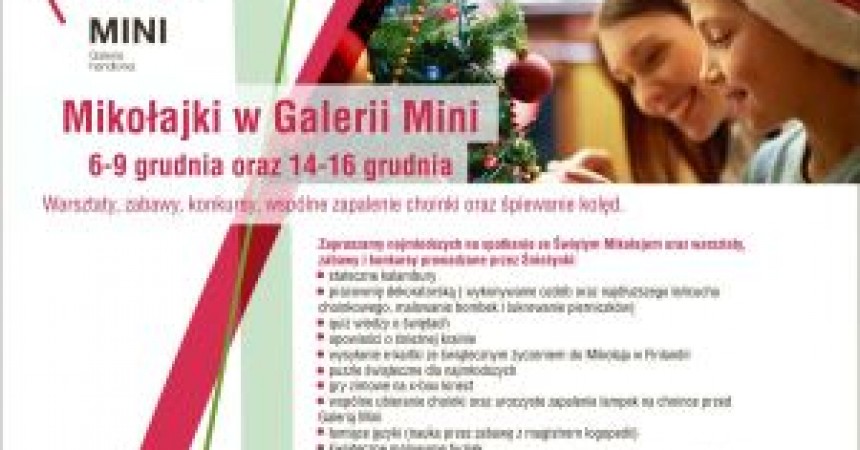 Przedsmak Świąt w Galerii Mini Przedsmak Świąt w Galerii Mini
