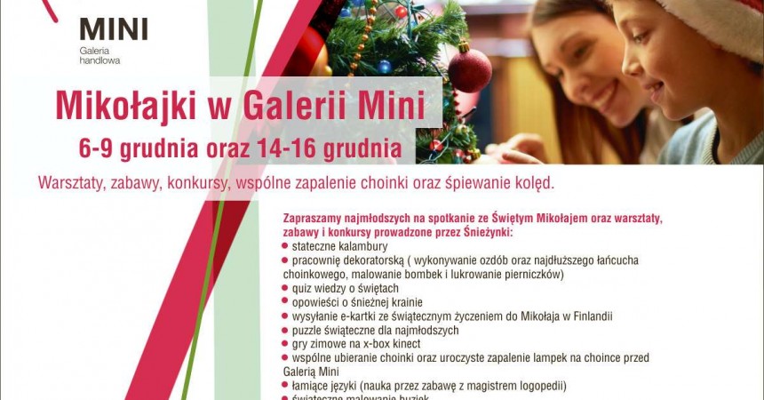 Przedsmak Świąt w Galerii Mini Przedsmak Świąt w Galerii Mini