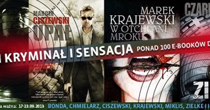Promocja polskich kryminałów w Woblink.com Promocja polskich kryminałów w Woblink.com