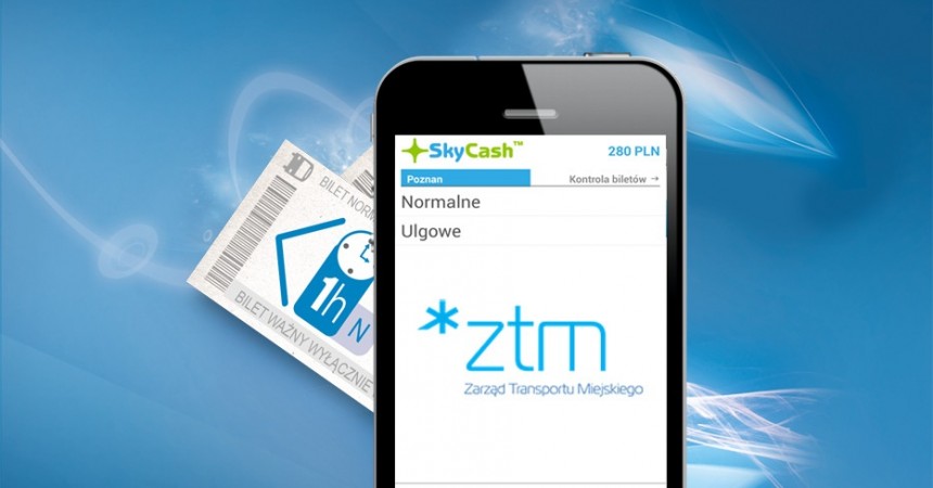 SkyCash z biletami komunikacji miejskiej w Poznaniu SkyCash z biletami komunikacji miejskiej w Poznaniu