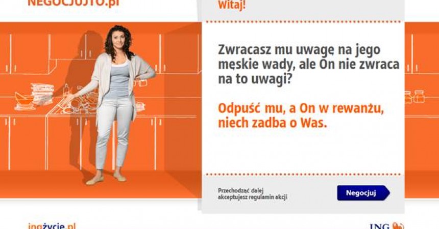 „Negocjatorzy” – nowa aplikacja ING Życie „Negocjatorzy” – nowa aplikacja ING Życie