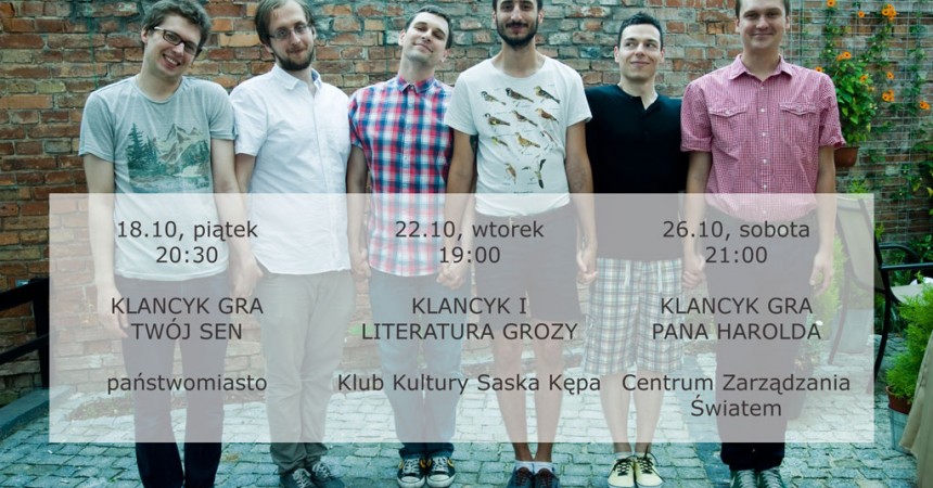 KLANCYK W PAŹDZIERNIKU KLANCYK W PAŹDZIERNIKU