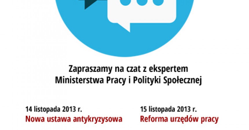 Porozmawiaj z ekspertem ministerstwa on-line! Porozmawiaj z ekspertem ministerstwa on-line!
