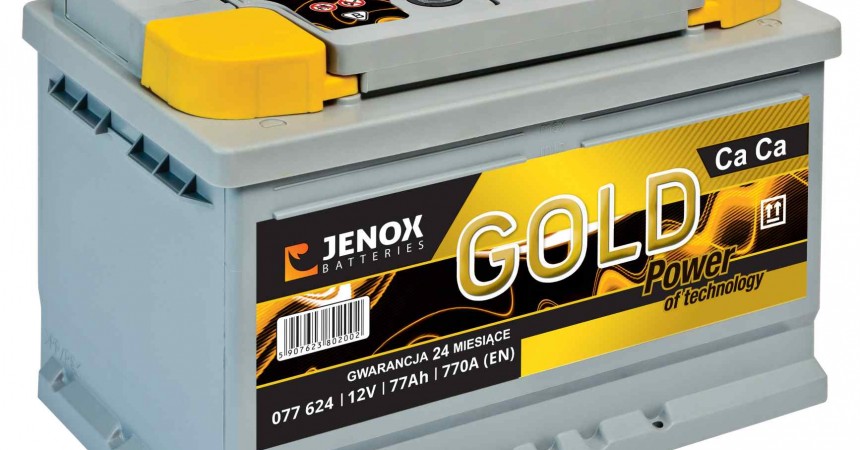 Jenox z nowym akumulatorem Gold Jenox z nowym akumulatorem Gold