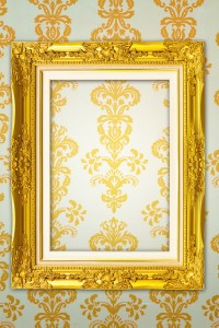 gold frame