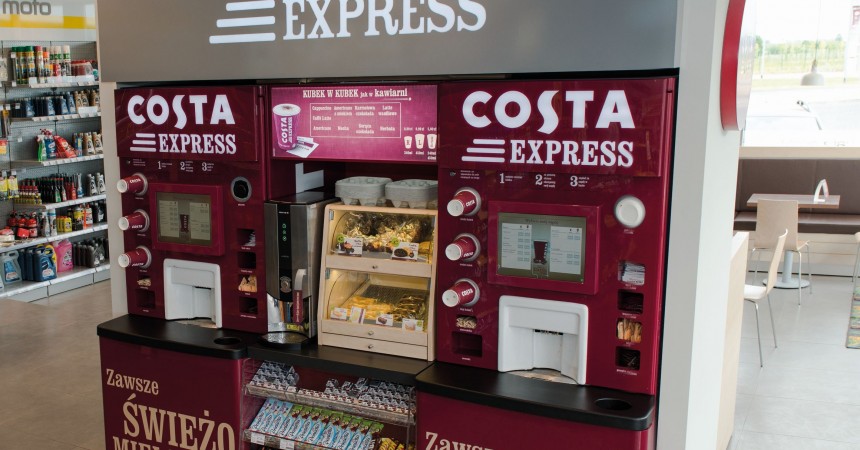 Costa Express na stacjach LOTOS Letnie testy gorącej kawy Costa Express na stacjach LOTOS Letnie testy gorącej kawy