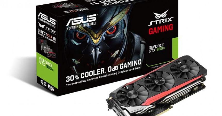 ASUS Strix GTX 980 Ti: szybka, wydajna, z trzema wentylatorami ASUS Strix GTX 980 Ti: szybka, wydajna, z trzema wentylatorami
