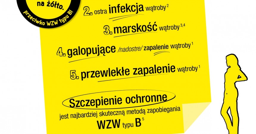 NIE DAJ SIĘ ZROBIĆ NA ŻÓŁTO – 5 PYTAŃ O WZW TYPU B. NIE DAJ SIĘ ZROBIĆ NA ŻÓŁTO – 5 PYTAŃ O WZW TYPU B.