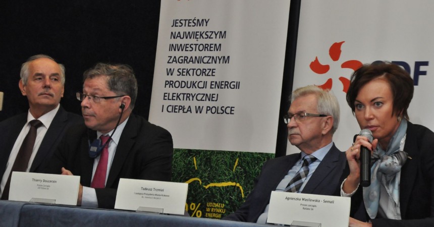 UROCZYSTE ODDANIE DO UŻYTKU NOWOCZESNEJ INSTALACJI OCZYSZCZANIA SPALIN W KRAKOWSKIEJ ELEKTROCIEPŁOWNI UROCZYSTE ODDANIE DO UŻYTKU NOWOCZESNEJ INSTALACJI OCZYSZCZANIA SPALIN W KRAKOWSKIEJ ELEKTROCIEPŁOWNI