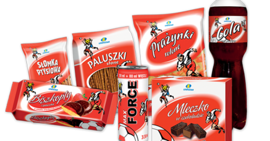 Słomka ptysiowa w zestawie kibica sieci Lewiatan Słomka ptysiowa w zestawie kibica sieci Lewiatan