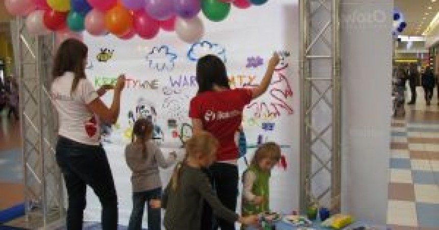 Warsztaty kreatywności w Centrum Handlowym Osowa Warsztaty kreatywności w Centrum Handlowym Osowa