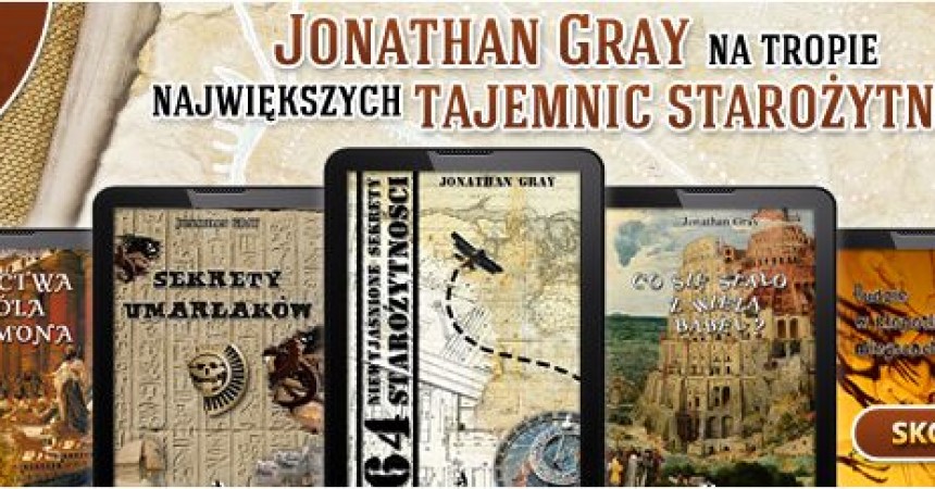 Promocja ebooków Jonathana Graya – 50% taniej Promocja ebooków Jonathana Graya – 50% taniej