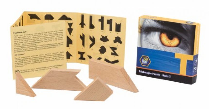 Łamigłówka w postaci puzzli T – mała rzecz – super zabawa Łamigłówka w postaci puzzli T – mała rzecz – super zabawa
